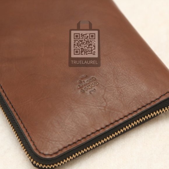 NEW BROWN Travel Wallet Chiaroscuro - Picture 8 of 13
